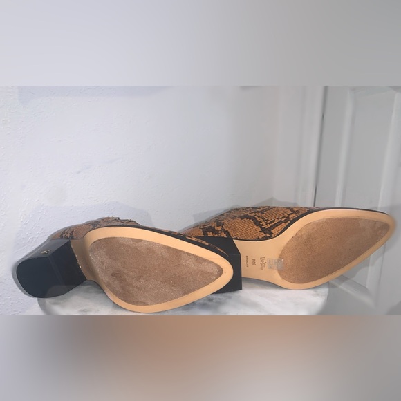 Coach Perri snakeskin booties - never worn! - Picture 2 of 4